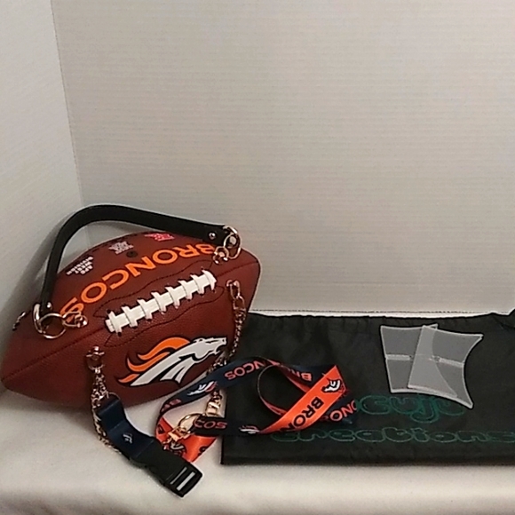 Bags Limited Edition Handmade Football Purse Denver Broncos Poshmark
